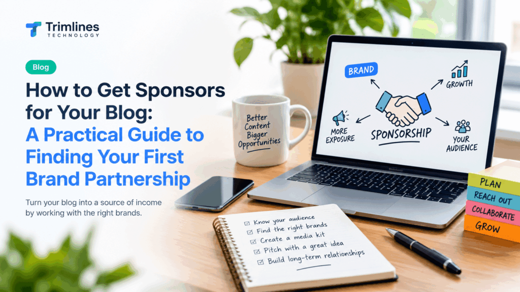 How to Get Sponsors for Your Blog: A Practical Guide to Finding Your First Brand Partnership